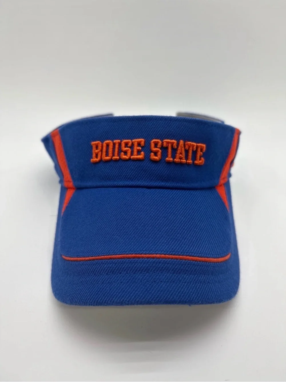 Nike Unisex Blue & Orange Boise State Visor with Gray Interior